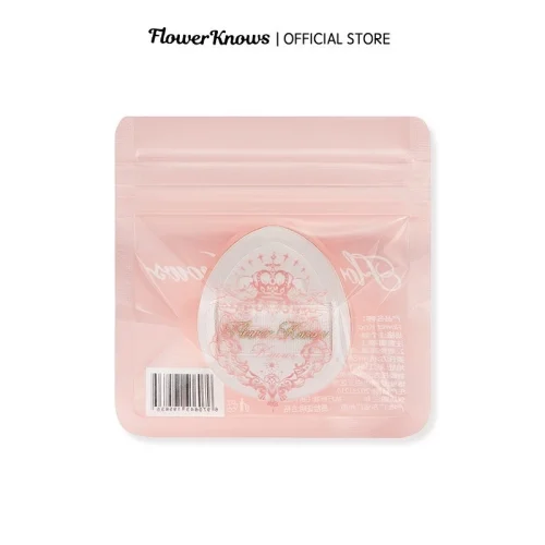 Bông mút đôi mini tán phấn, mút đơn má kem Flower Knows - Ảnh 3