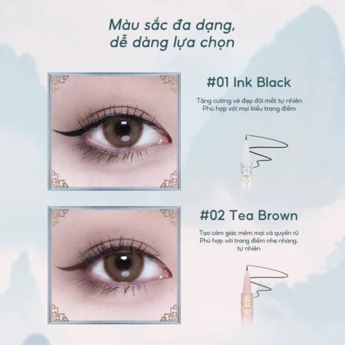 Bút Kẻ Mắt Butterfly Cloud Collar Flower Knows - Hình ảnh 7