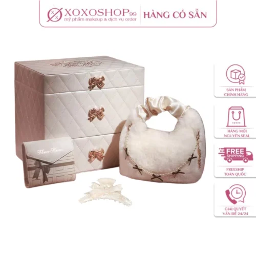 Cốp Đựng Mỹ Phẩm Phiên Bản Giới Hạn 2024 Flower Knows Chính Hãng