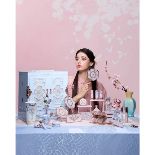 Cốp Rỗng Big Size Butterfly Cloud Collar Flower Knows - Hình ảnh 4