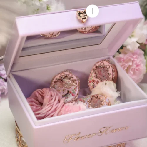 Cốp Đựng Đồ Trang Điểm Strawberry Rococo Flower Knows - Hình ảnh 5