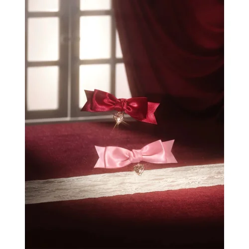 Kẹp tóc nữ Strawberry Cupid Flower Knows xinh xắn, đáng yêu - Ảnh 7