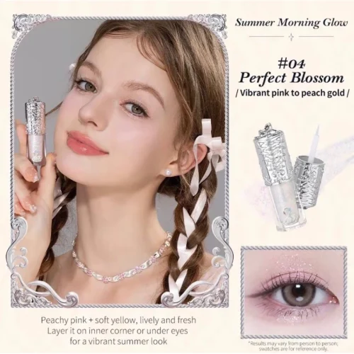 Nhũ Mắt Dạng Lỏng Swan Ballet Flower Knows giá rẻ - Hình ảnh 3