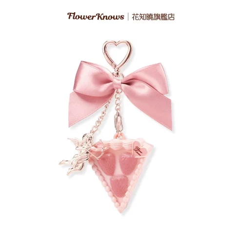 Nước Hoa Sáp & Móc Khóa Strawberry Cupid Flower Knows - Ảnh 4