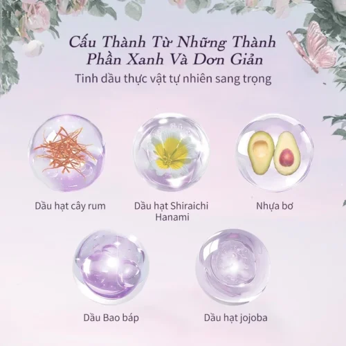 Sáp Tẩy Trang Midsummer Fairytales Flower Knows - Hình ảnh 8