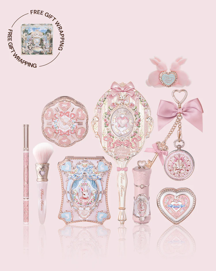 Bộ quà tặng mỹ phẩm makeup Flower Knows Bunny Garden