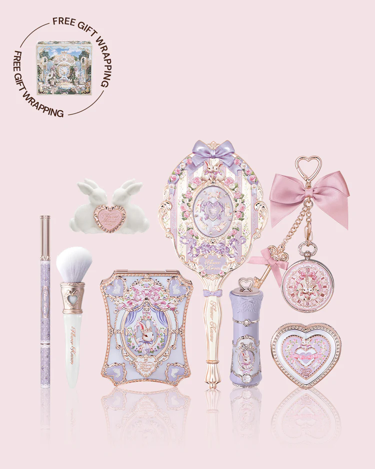Bộ quà tặng mỹ phẩm makeup Flower Knows Bunny Garden - Ảnh 3