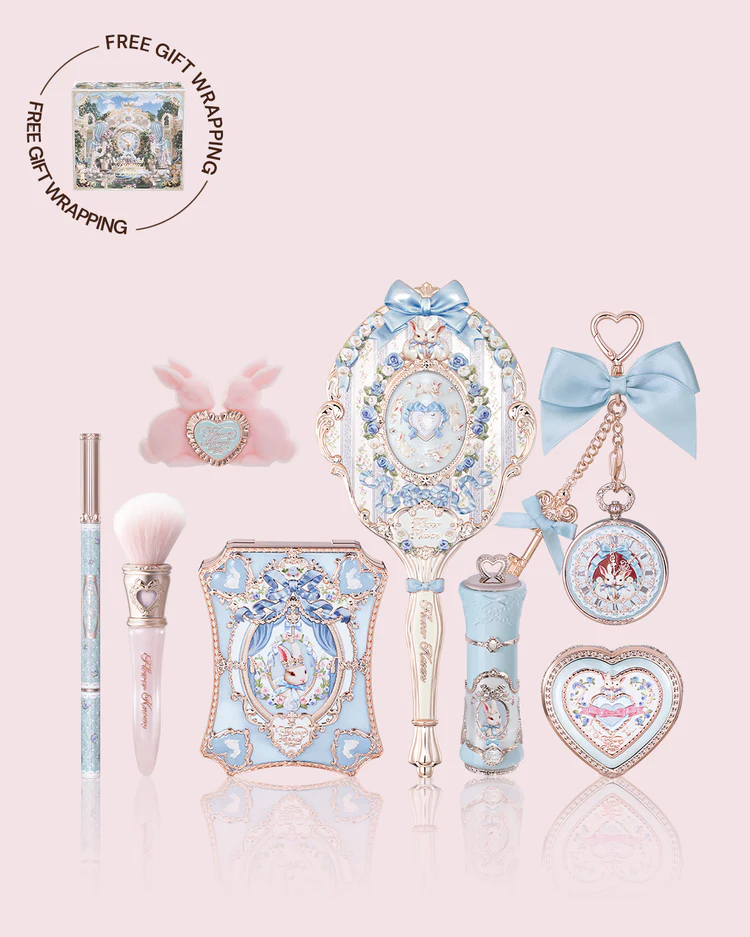 Bộ quà tặng mỹ phẩm makeup Flower Knows Bunny Garden - Ảnh 2
